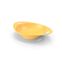 Orange Plastic Kids Bowl PNG & PSD Images