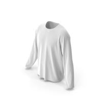 White Long Sleeve Men Tshirt PNG & PSD Images