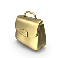 Gold Briefcase Icon PNG & PSD Images