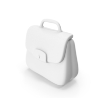 White Briefcase Icon PNG & PSD Images