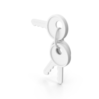 Keys White PNG & PSD Images