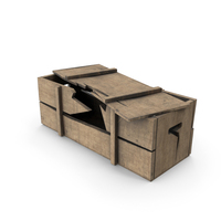 Broken Wooden Crate PNG & PSD Images
