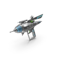 Retro Laser Gun PNG & PSD Images