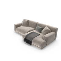 Poliform Paris Seoul Corner Sofa PNG & PSD Images