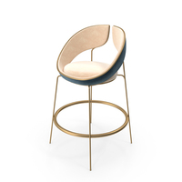 Alma De Luce Hyoku Bar Stool PNG & PSD Images