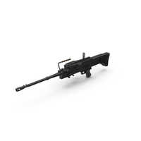 Light Machine Gun Without Clip PNG & PSD Images