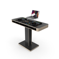 DJ Booth Black PNG & PSD Images