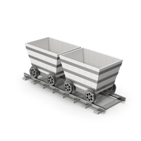 Mine Carts On Rails PNG & PSD Images