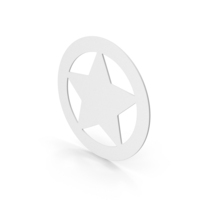 White Badge PNG & PSD Images