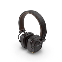 Marshall Headphones Brown PNG & PSD Images