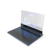 Lenovo Transparent Display Laptop Is On PNG & PSD Images