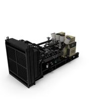 Kohler Diesel Generator Sand Color PNG & PSD Images