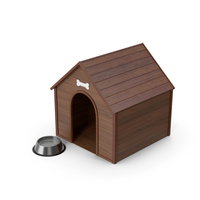 Dog House And Food Bowl PNG & PSD Images
