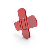 Glass Medical Bandage Icon PNG & PSD Images
