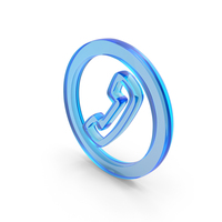 Glass Call Icon PNG & PSD Images