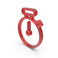 Glass Stopwatch Icon PNG & PSD Images
