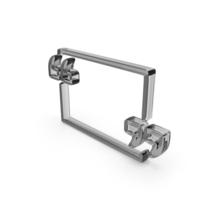 Glass Inverted Commas With Box Icon PNG & PSD Images