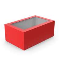 Red Food Package Box PNG & PSD Images