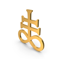 Gold Sulfur Alchemy Icon PNG & PSD Images