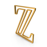 Gold Integers Math Outline Icon PNG & PSD Images