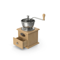 Wooden Coffee Mill PNG & PSD Images
