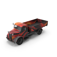 Vintage Truck Pattern PNG & PSD Images