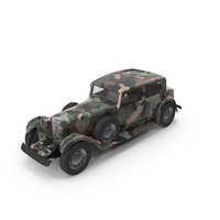 Vintage Car Camouflage PNG & PSD Images