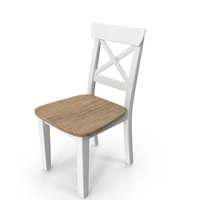 Modern Cross Back Chair PNG & PSD Images