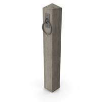 Hitching Post With Ring Old PNG & PSD Images