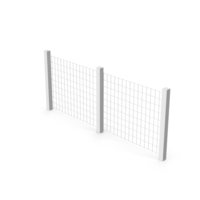Monochrome Wire Fence PNG & PSD Images