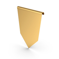 Gold Ribbon Banner PNG & PSD Images