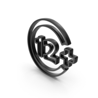 Black 12 Plus Age Restriction Icon PNG & PSD Images
