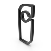 Door Hanger Icon Black PNG & PSD Images