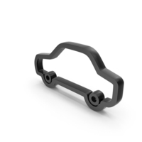 Black Car Outline Icon PNG & PSD Images