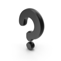 Question Mark Icon Black PNG & PSD Images