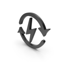 Renewable Energy Icon Black PNG & PSD Images
