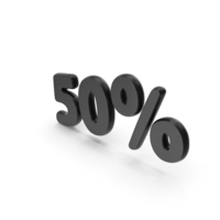 Black 50% Off Icon PNG & PSD Images