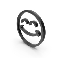 Smile Emoticons Black PNG & PSD Images