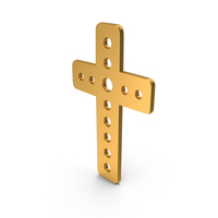 Gold Cross Icon PNG & PSD Images