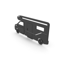 Camper Van Silhouette PNG & PSD Images