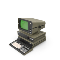 DVK-2 Retro Computer PNG & PSD Images