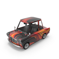 Cartoon Car Pattern PNG & PSD Images