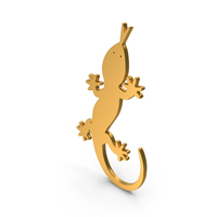 Gold Lizard Icon PNG & PSD Images