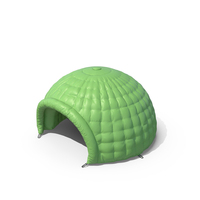Green Inflatable Dome Shelter PNG & PSD Images
