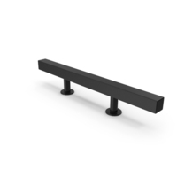 Kitchen Cabinet Handle T-Bar Black PNG & PSD Images