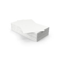 Business Cards Straight Corner Blank White PNG & PSD Images