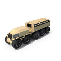 Sherp ATV with Trailer Beige PNG & PSD Images