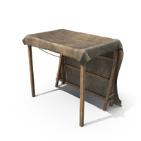 Rustic Awning Shelter PNG & PSD Images