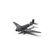 WWII Douglas C-47 Skytrain PNG & PSD Images