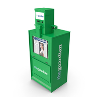 Newspaper Vending Machine The Guardian PNG & PSD Images